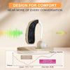 High Battery Hearing Aids,sound Amplifier,ultra Long Battery Life of 80H Noise Reduction, Hanging Ear Rechargeable Elderly