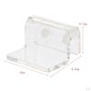 4 Pcs Aquarium Top Cover Bracket Acrylic Fish Tank Brackets