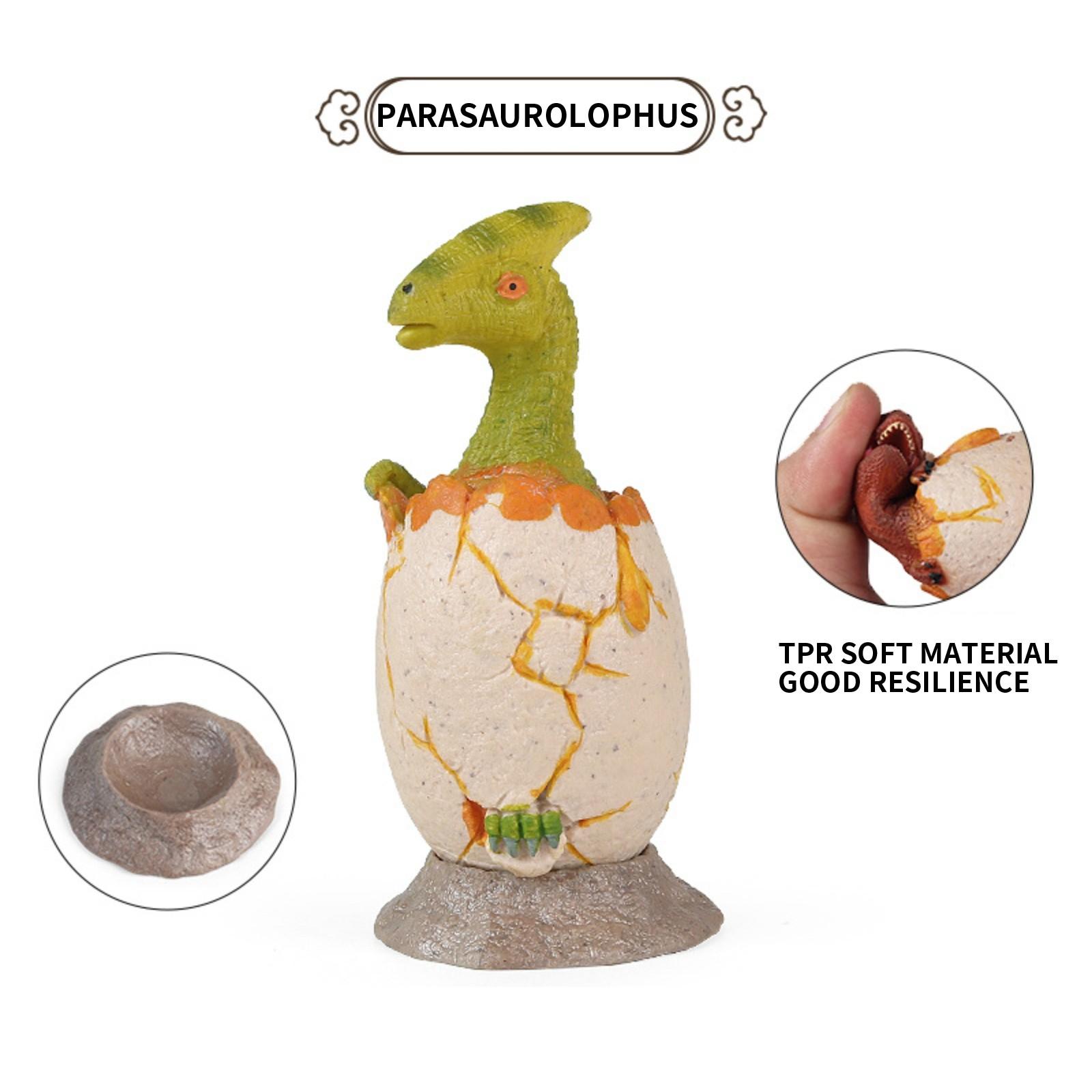 

Твердое Мягкое Резиновое Tpr Яйцо Динозавра Разминание Веселье И Игрушки для Снятия Стресса One Size