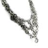 Les Trésors De Lily [D8474] - Designer Necklace 'Scarlett' Silver