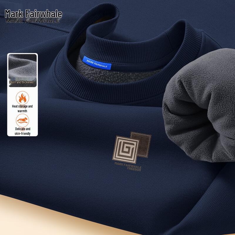 Mark Fairwhale Men's Fleece-Lined Graphic Sweatshirt