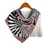 [Flower dill fireworks pattern] Flying horse silk scarf spring new women's fashion versatile mulberry silk square scarf
