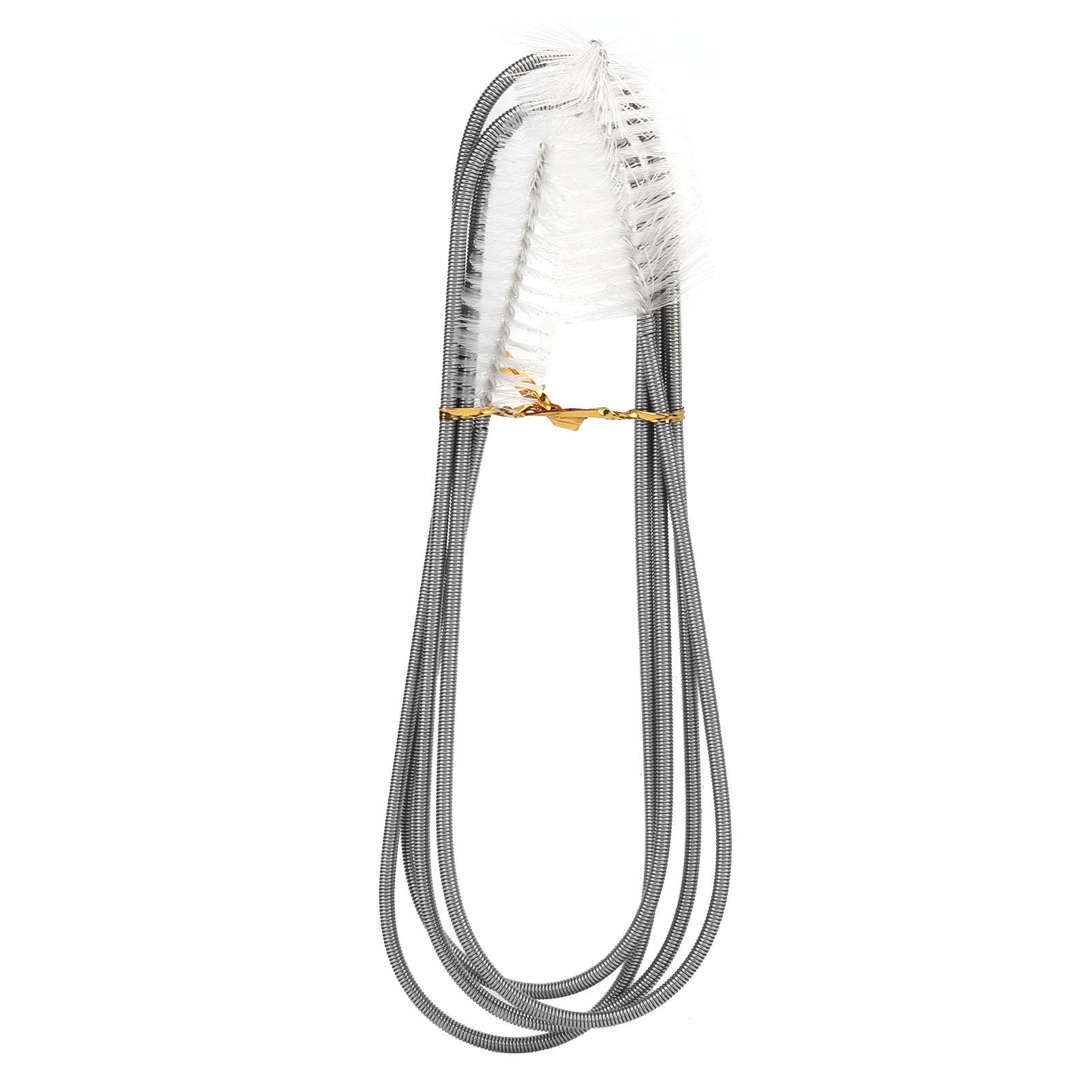 

Pipe Cleaning Brush Stainless Steel Cleaning Spring Brush for Aquarium Inlet and Outlet Pipes