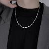 Herringbone Chain Unisex Choker Fashion Male Necklace Apparel Accessories Hip Hop Style Necklace