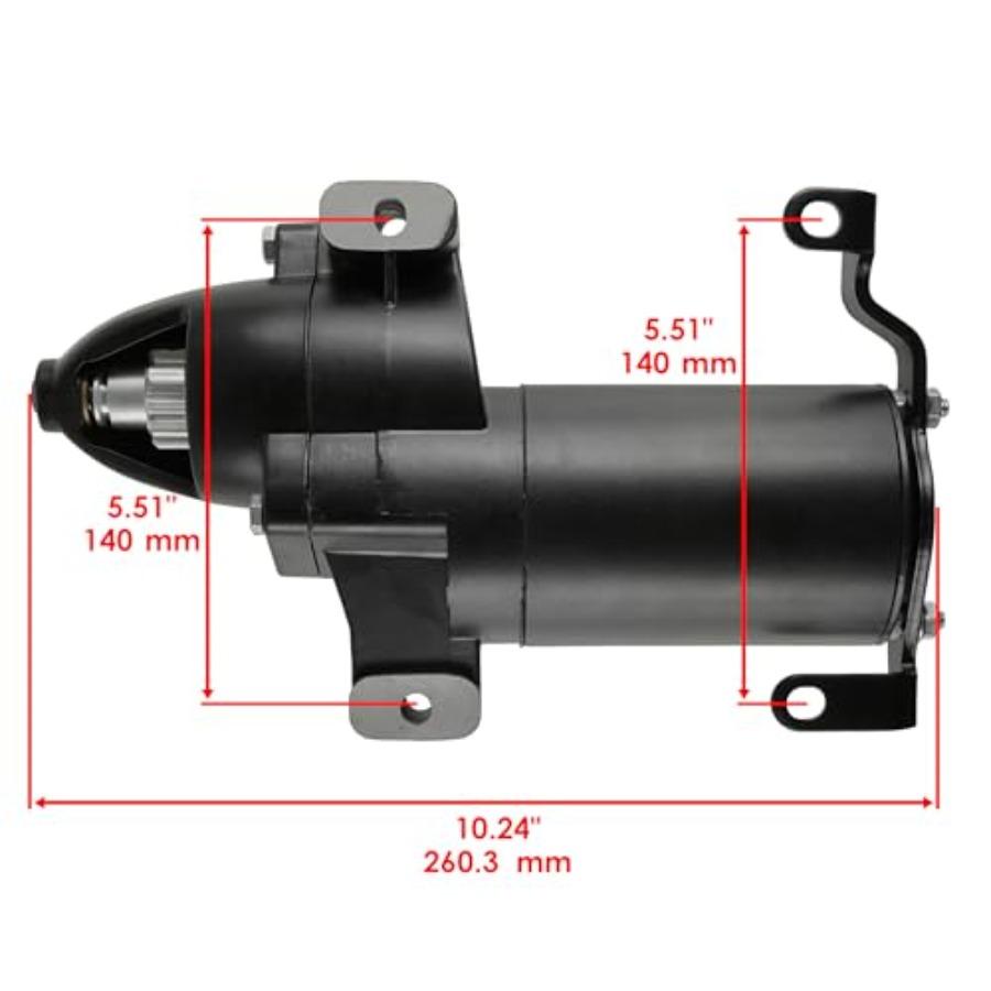 

Starter Compatible with Johnson 200 200Hp 200Sl 200Stl 200Tl 200Tx 200Tz 19881998 Marine Engine Starting Solution for Reliable United States