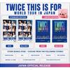 PRE-PEDIDO TWICE ESTO ES PARA LA GIRA MUNDIAL EN JAPÓN DVD Blu-ray Sellado y POB DE JAPÓN