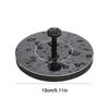 1W Floating Solar Powered Water Fountain Pump Lift 35-50CM Free Standing Floating Birdbath Water Pumps for Water Feature Outdoor