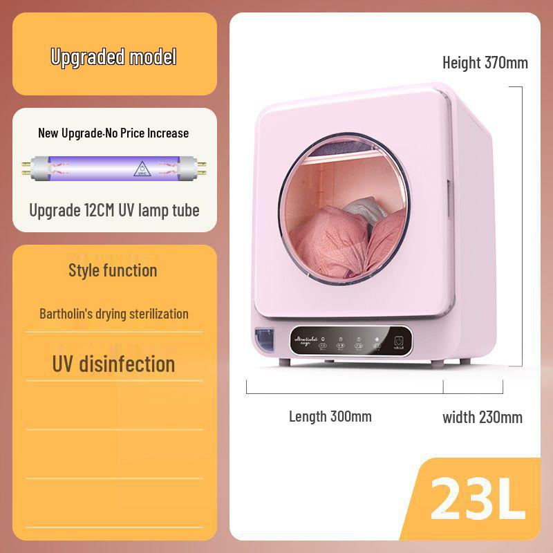 Compact UV Underwear Dryer & Disinfection Box for Home Use