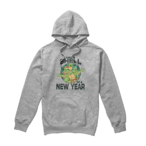Teenage Mutant Ninja Turtles Mens Shell Of A New Year Hoodie