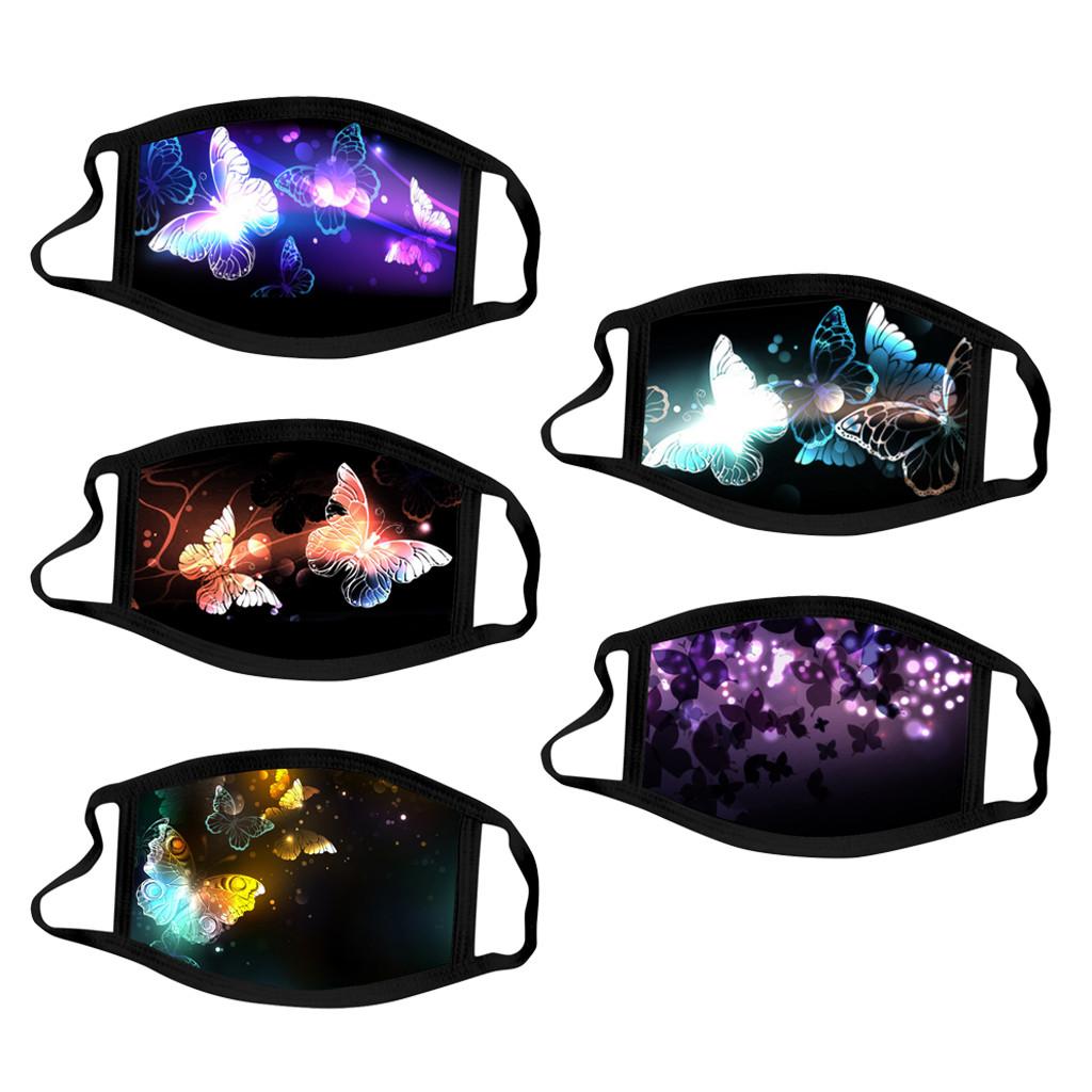 Buy [TCE] 5pc Mouth Masks for Dust' Protection Anti-Face Mask Washable ...
