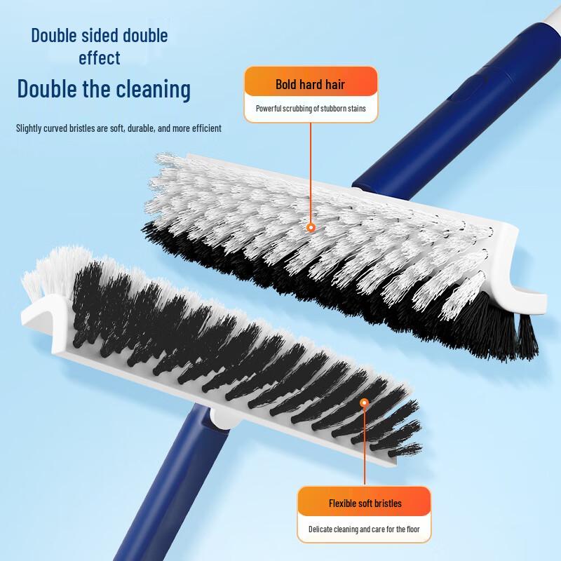 Long-Handle Bathroom Floor & Gap Cleaning Brush