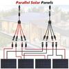 30A 1000V Photovoltaic Solar Connector 1 To 4 Adapters Y Branch Connector Solar Male Female Connector for Solar Panel