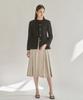 Kkeulle Drea Pleated Skirt_Beige