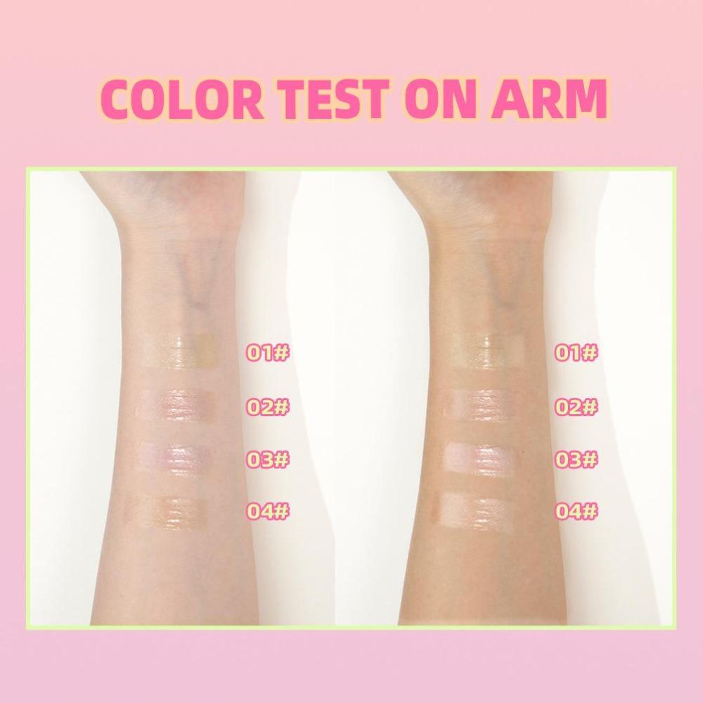 Feuchtigkeitsspendender und feuchtigkeitsspendender Lipgloss mit Fruchtgeschmack, transparenter Lippenbalsam gegen Risse