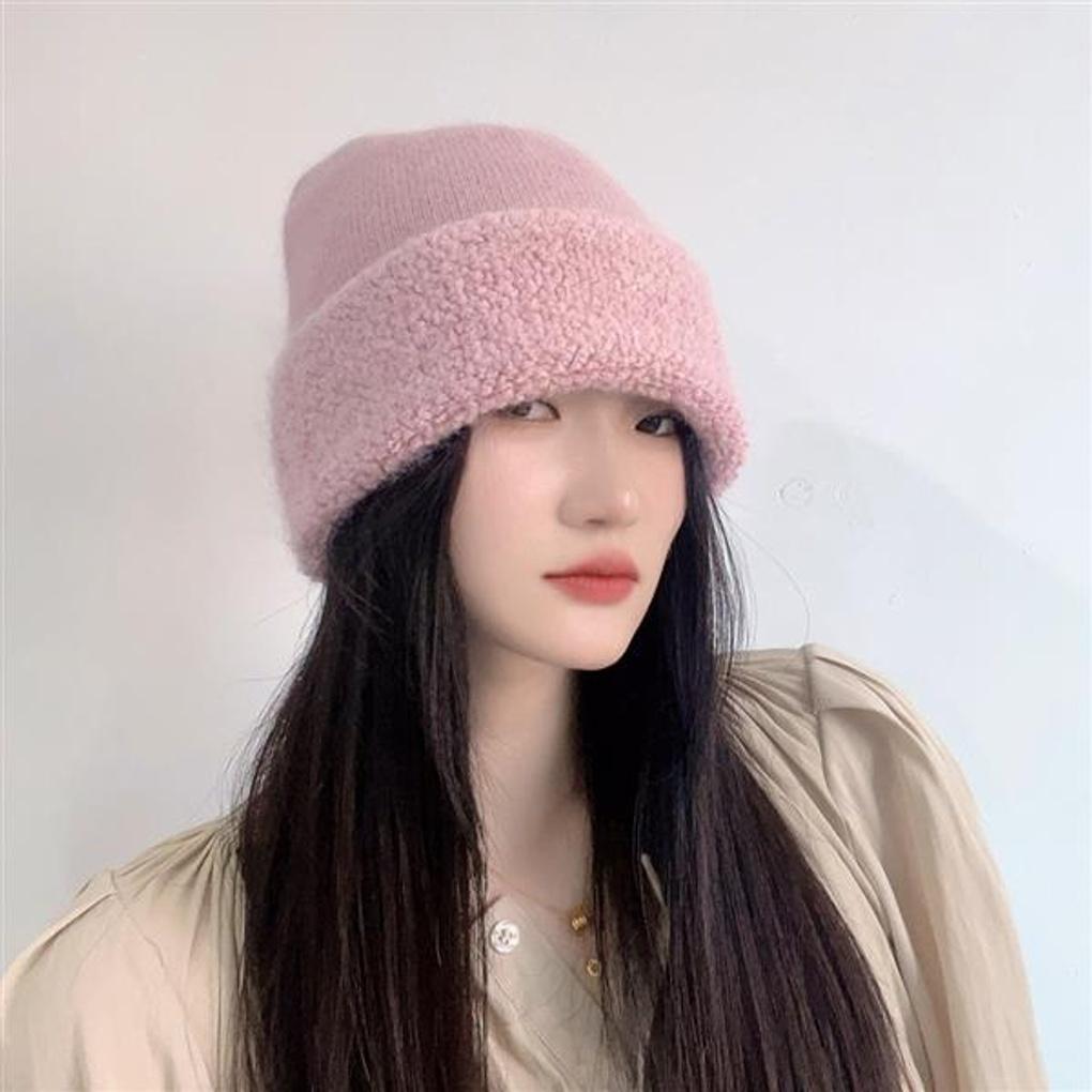 Blooming Knit Beanie (Pink)