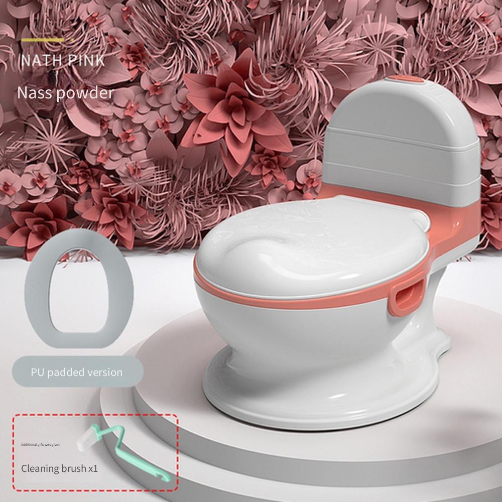 Kids Simulation Potty Toilet, Enlarged Baby Training Toilet for 0-3 Years Old, Boys Girls Potty Basin for Toilet Training