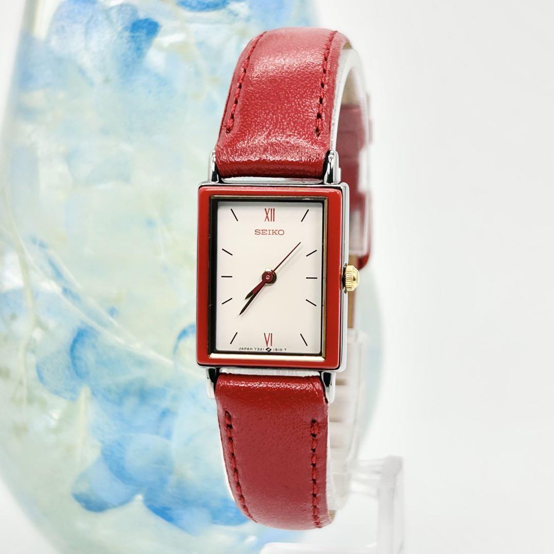 

[USED] Rare Seiko Square 7321-5940 Quartz Wristwatch