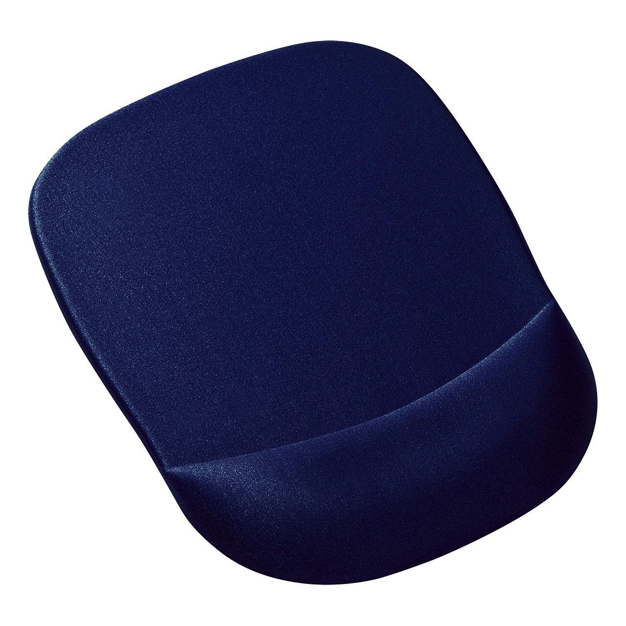 

Sanwa Supply Mouse Pad with Wrist Low-Rebound Rest, Blue, MPD-MU1NBL синий