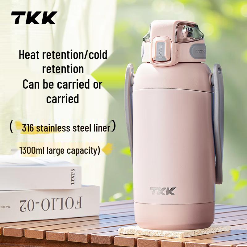 TKK 316 Stainless Steel Large Capacity Insulated Travel Mug