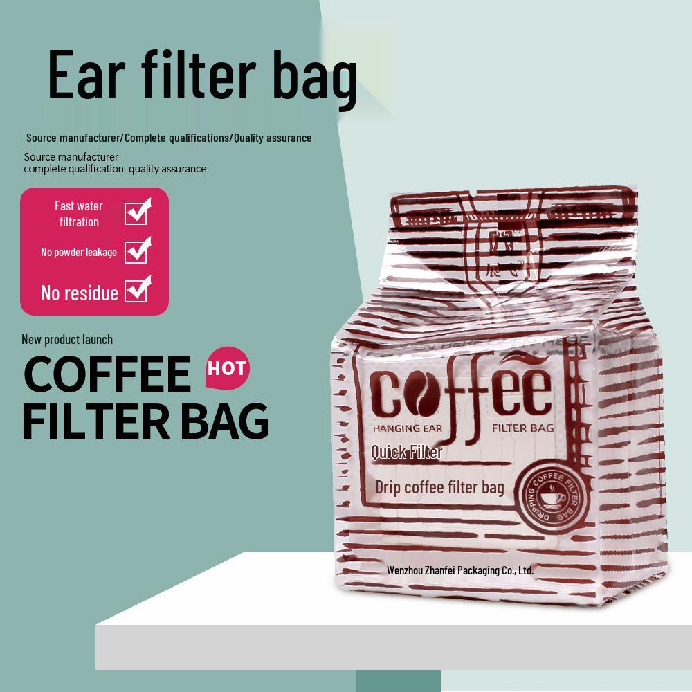 Japanese Drip Coffee Filter Bags, 50-Pack – Quick, Economical Hand Drip Coffee Filters