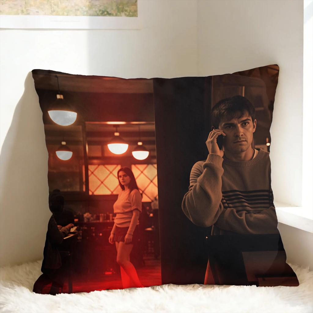 O-Obsession Movie Pillow Cover Kawaii Pillow Case For Sofa Couch Bed Living Room Comfy Cushion Cover Gift