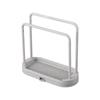 No-Drill Kitchen Sponge & Dishcloth Holder Wall-Mounted Draining Rack