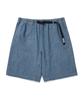 Columbia University Sl-Label Belted Denim Shorts Pants Light Denim