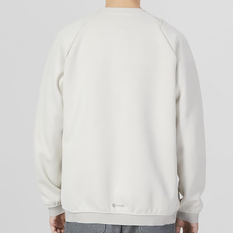 Adidas Trefoil Premium Sweatshirt Men Tops White HY5842