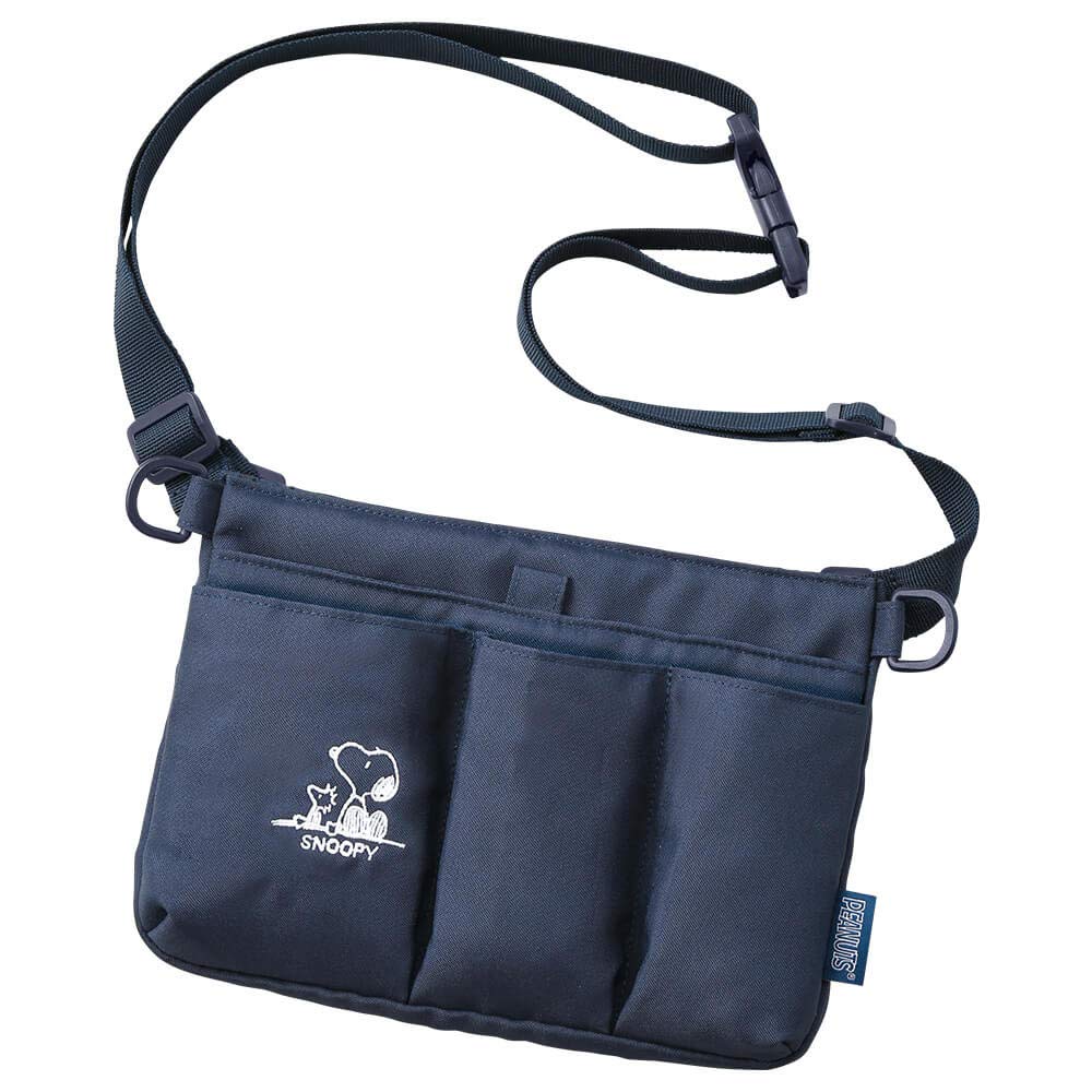 Snoopy Nurse Waist Pouch Powerful 1032315A 2-Way Multi-Pouch, Medical, Nursing, Supplies, Organizer, Navy,