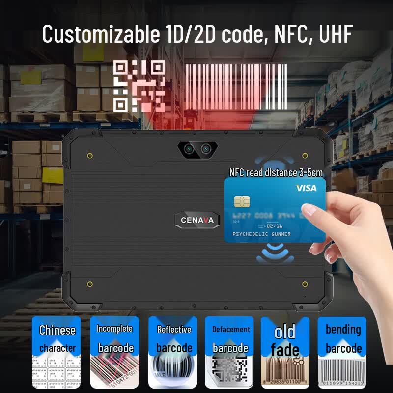 CENAVA A18ST 10.1-inch Industrial Rugged Tablet (CN version)