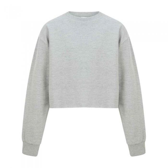 SF Minni Childrens/Kids Slounge Crop Sweatshirt