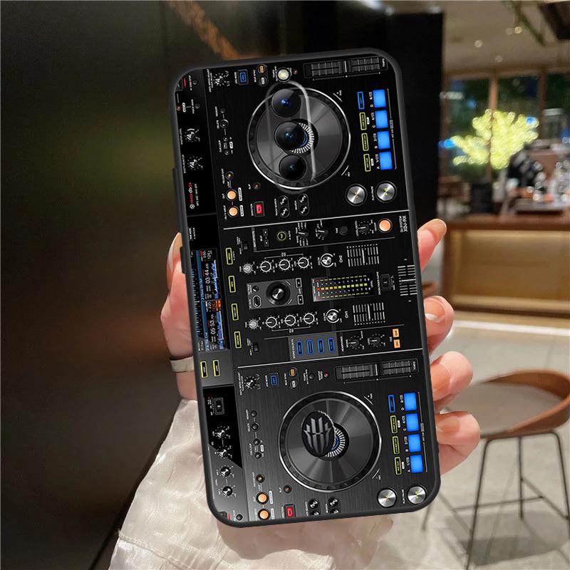 Electronic Music DJ Mixer Case For ZTE Nubia Red Magic 10S 9S 8S 10 9 8 11 Pro Plus 6 7 6S 7S For RedMagic 10 Air Cover