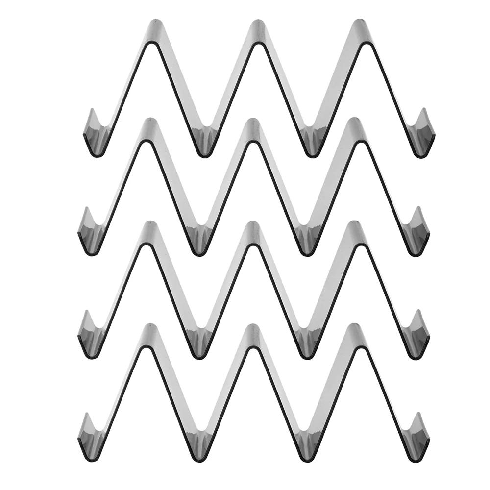 4 Adet Taco Stand Tutucu Meksika Pizza Rulo Rafı Burrito Patates Cipsi Rafı Kabuklar Renkli Sofra Takımı Pankek Standı