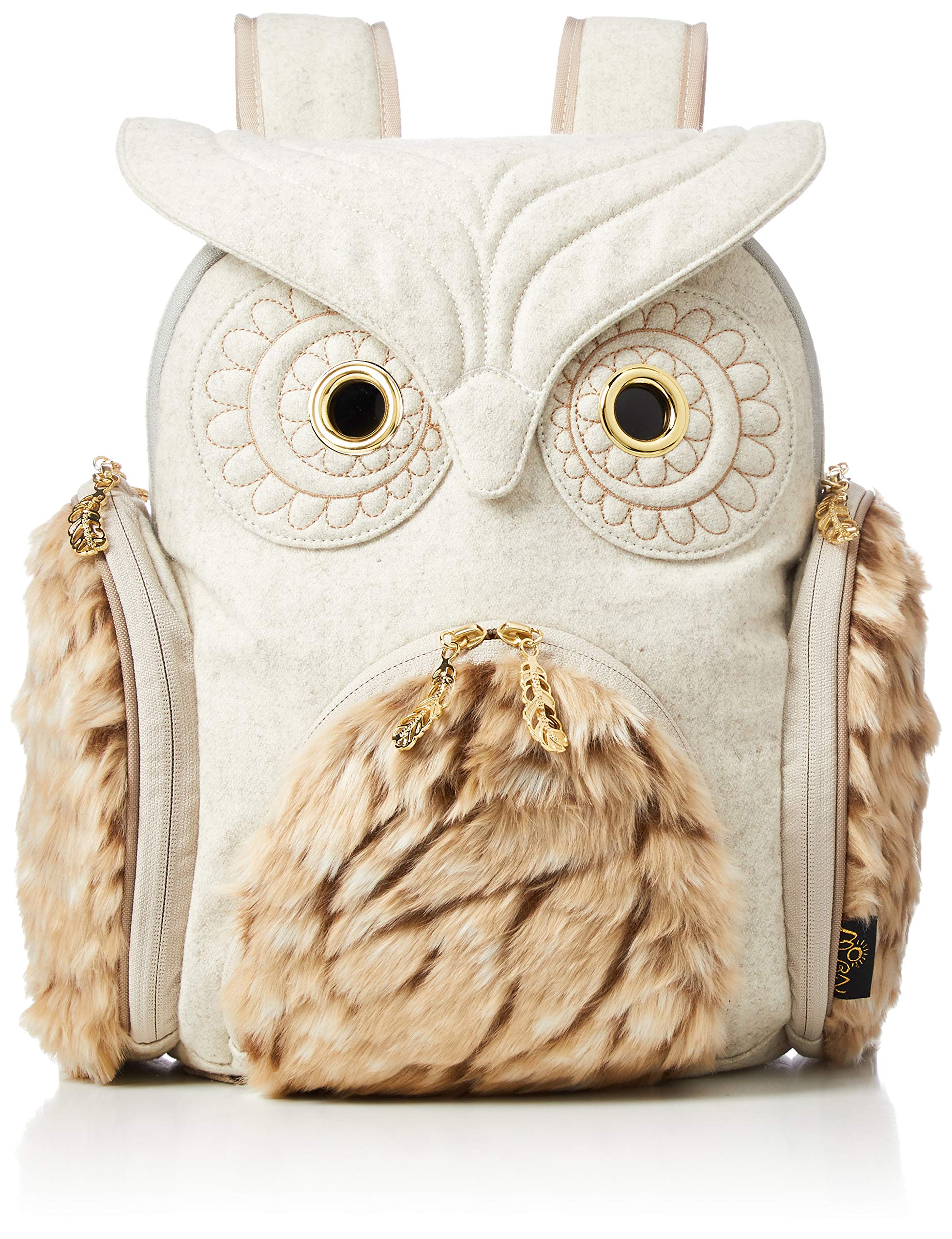 

MORN CREATIONS Owl Classic Flannel Fur, White, Size M, OW-352