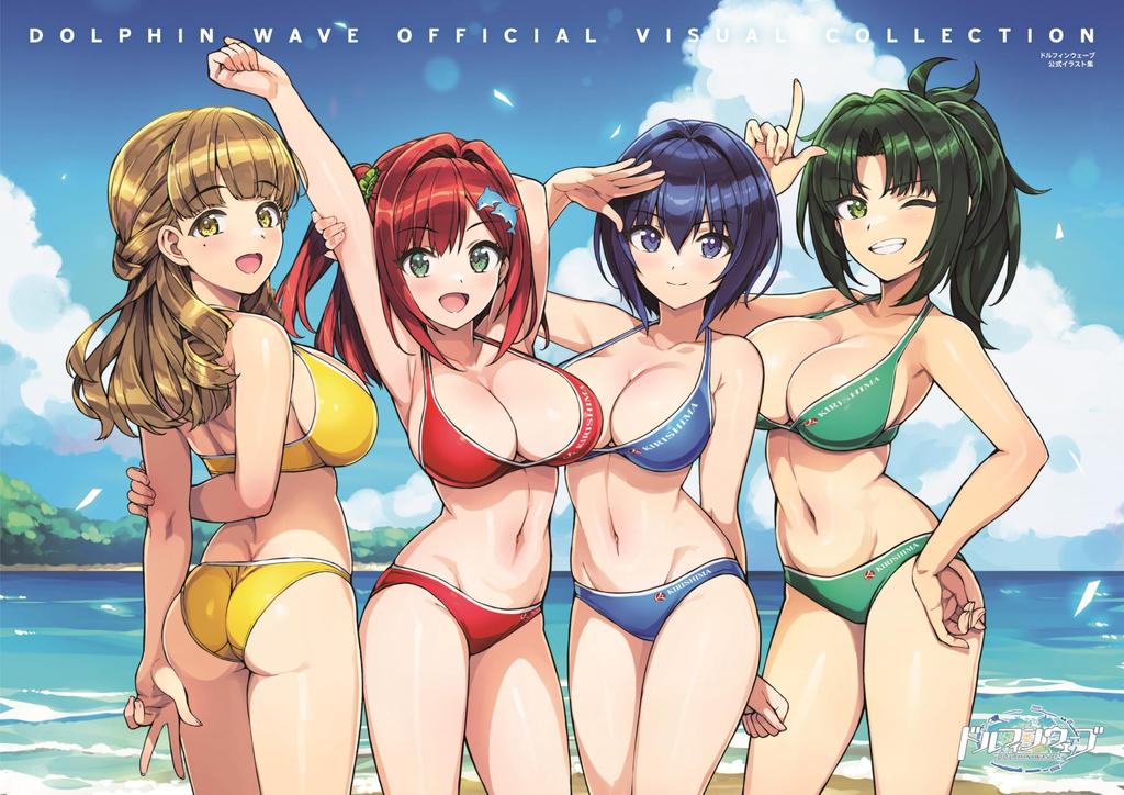 Dolphin Wave Official Illustration Collection OFFICIAL VISUAL COLLECTION JAPAN (HOBBY MOOK)