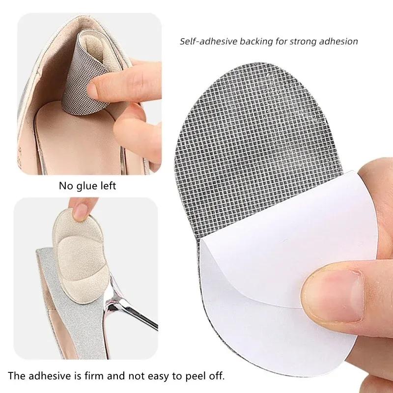 Sneakers Heel Stickers Adjustable Size Anti-slip Insoles High Heels Heel Protector Insoles Pads Pain Relief  Foot Care Insoles
