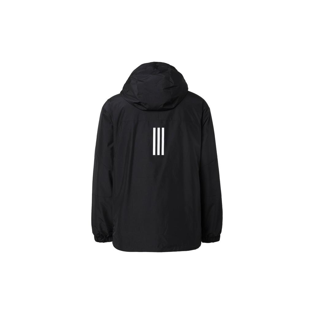 Adidas 600 Puffy Solid Sport Outdoor Windproof Warm Down Jacket Men Outerwear Black IL8916