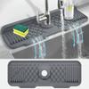 Silicone Kitchen Sink Splash Pad Extended Sink Protectors Mat Faucet Splash Guard  Hotel