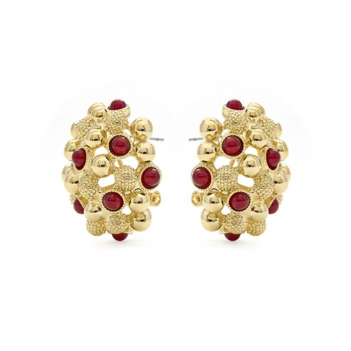 Luxenter Boucles d'oreilles finition or jaune 18 carats - Xiglor