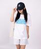 Tee Glake Awesome Logo Oversized Short Sleeve T-Shirt White