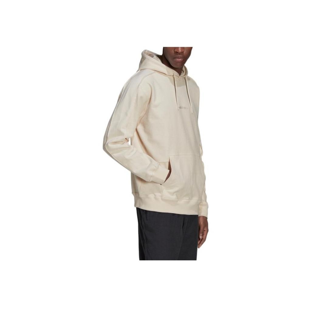 adidas Originals Trefoil Solid Fit Logo Hoodie Men Tops Pearl-Pink HP0428