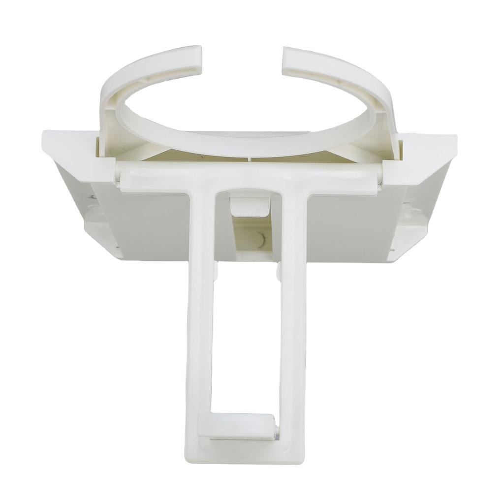 Fold Out Desk Cup Holder ABS Stable Space Saving Retractable Table Drink Holder Rack for Home and Office