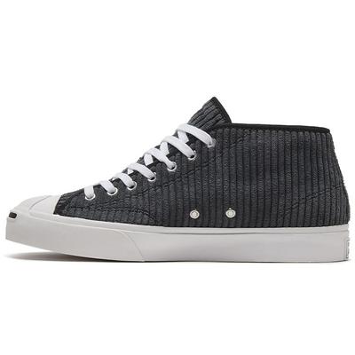 Tênis Unissex Jack Purcell Mid Preto Veludo Cotelê Branco 169794C