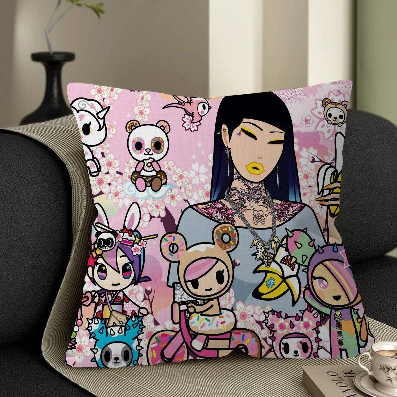 Japan Anime Tokidoki Pillow Gifts Home Office Furnishings Bedroom Sofa Car Cushion Cover Case 45x45cm