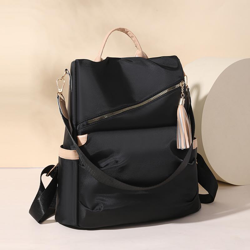 

Цветовая коллизия дизайн плечи/ручной легкий нейлон с регулируемыми ремнями для ежедневного использования унисекс модный рюкзак