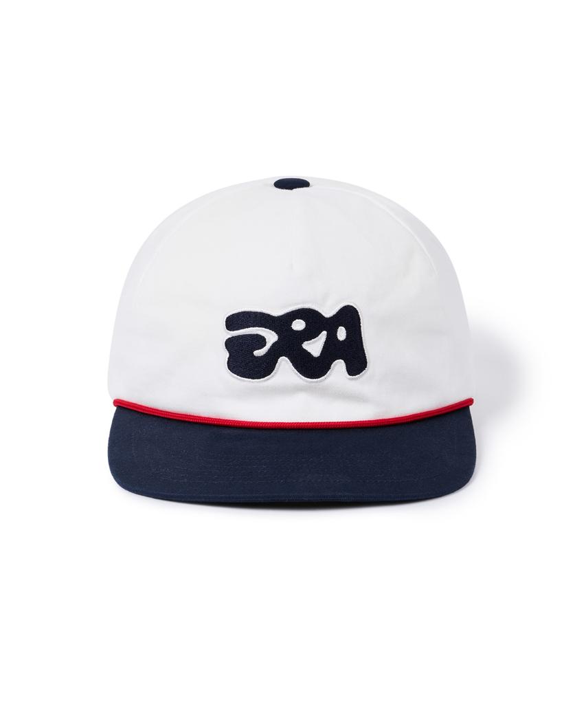 ERA Unisex Era Bubble Logo Cap - White Navy