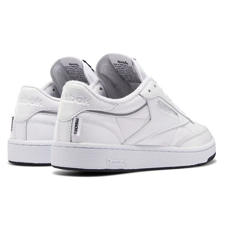 Reebok Club C 85 FMACM White Unisex Sneakers Footwear-White Core-Black G57790