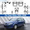 Für Altea 2004-2008 Zierleisten Zubehör Karbonfaser Innenraum Aufkleber. Auto Mittel-CD-Panel. Mittelkonsolen-Schalthebelabdeckung