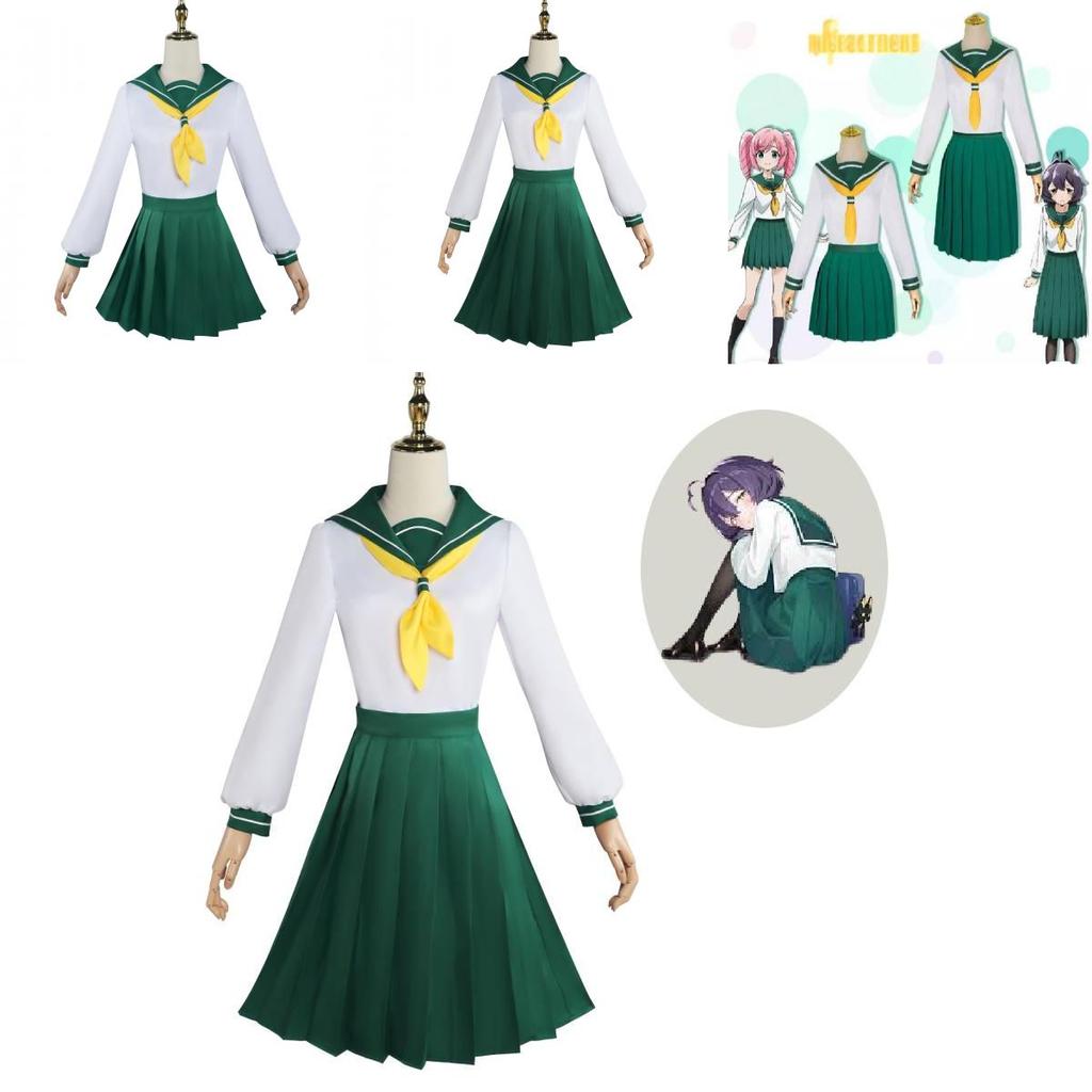 Magical Girl Cosplay Costume Shion Mutina Jk Uniform Ice Linen Spring 2024 Anime School Uniform