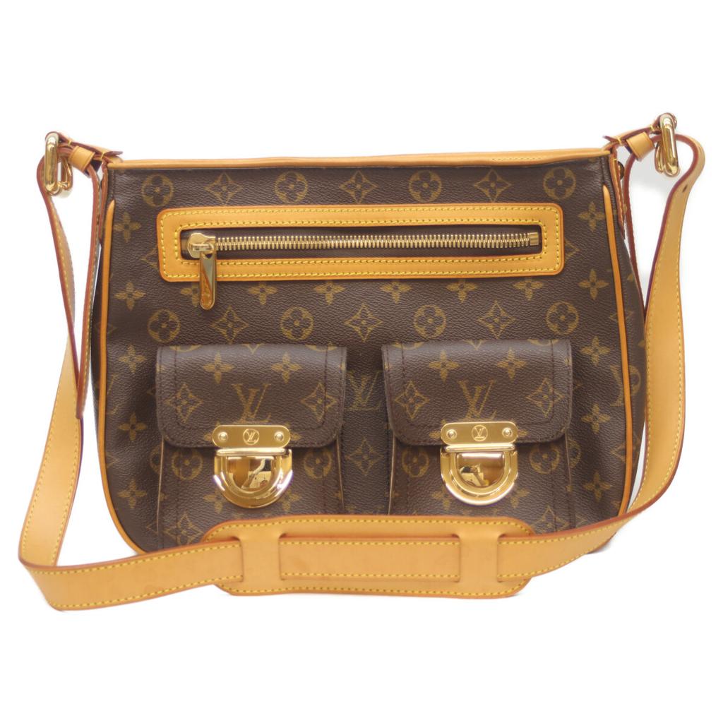Louis Vuitton 06 M40045 Monogram Hudson GM Shoulder Bag Monogram canvasUsed